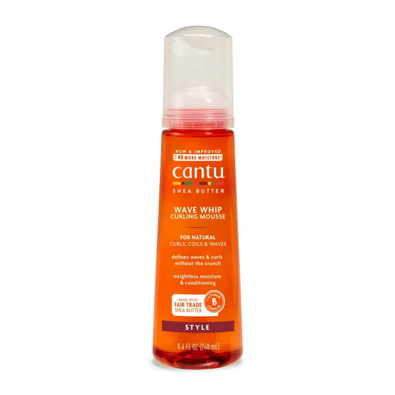 Cantu Wave Whip Curling Mousse with Shea Butter - Tidal Beauty