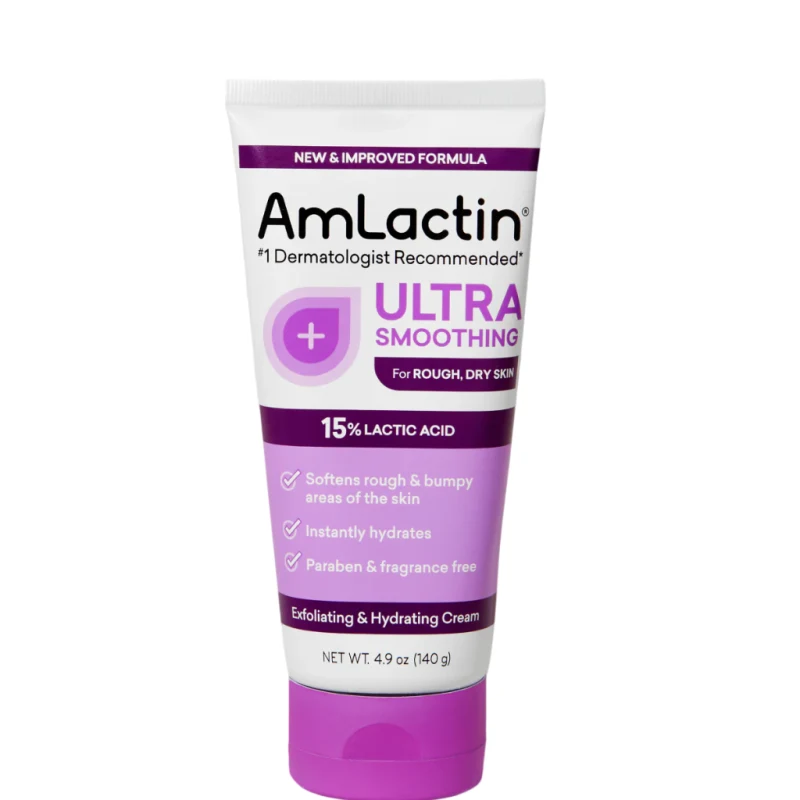 AmLactin Ultra Smoothing - 4.9 oz Body & Hand Cream with 15% Lactic Acid - Tidal Beauty