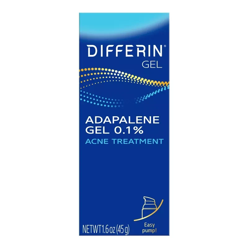 Differin Acne Treatment Gel, Retinoid Treatment for Face with 0.1% Adapalene - Tidal Beauty