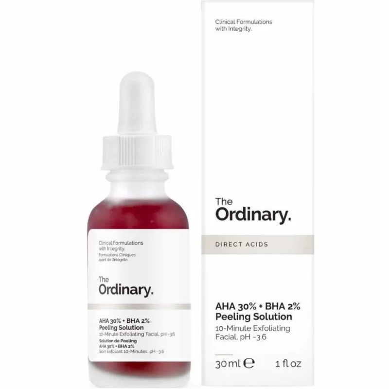 The ordinary AHA 30% + BHA 2% Peeling solution - Tidal Beauty