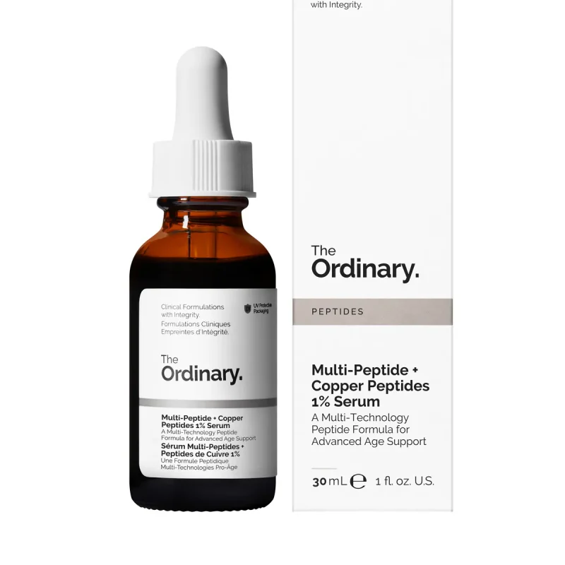 The Ordinary Multi-Peptide + Copper Peptides 1% Serum - Tidal Beauty