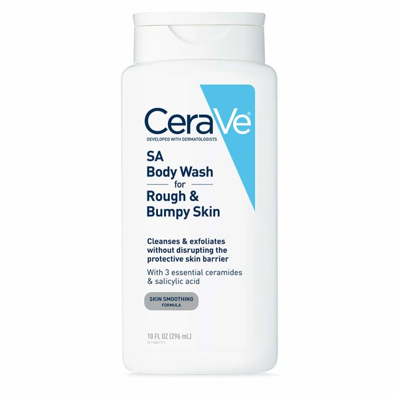CeraVE SA Body Wash for Rough & Bumpy Skin - Tidal Beauty