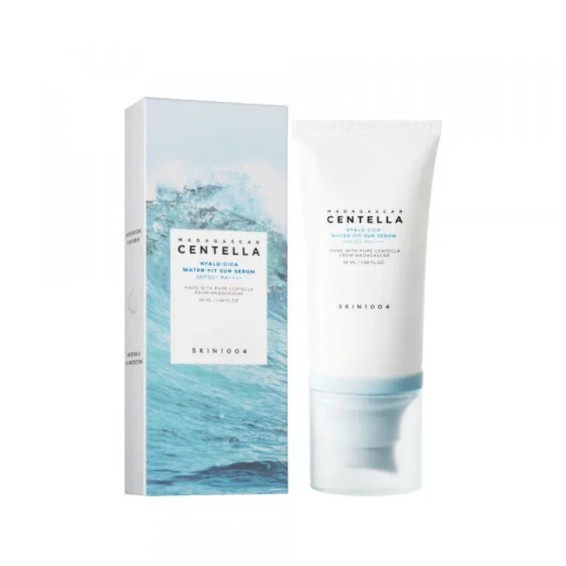 SKIN 1004 – Madagascar HYALU-CICA WATER-FIT SUN SERUM SPF50+ PA++++ - Tidal Beauty