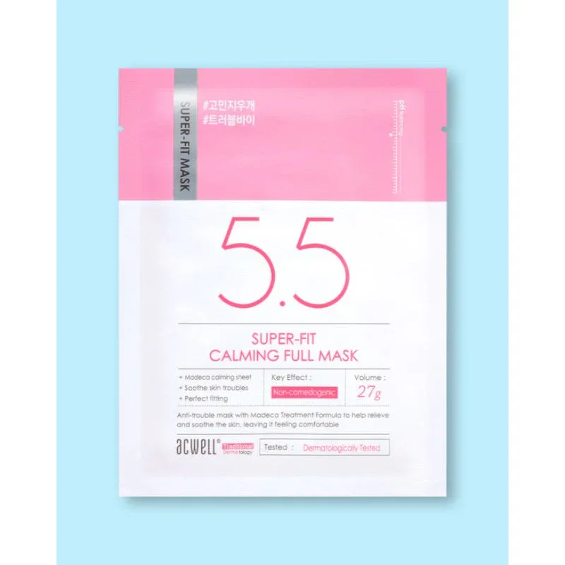 ACWELL 5.5 Super-Fit Calming Full Mask - Tidal Beauty