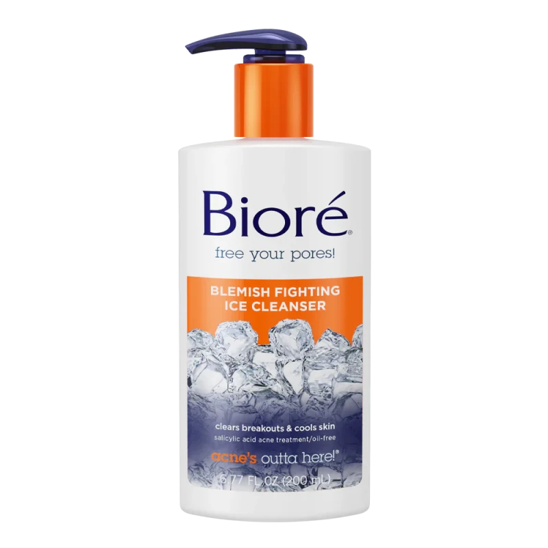 Biore Blemish-Fighting Ice Cleanser - Tidal Beauty