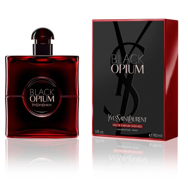 YSL BLACK OPIUM EAU DE PARFUM OVER RED YSL BLACK OPIUM EAU DE PARFUM OVER RED - Tidal Beauty