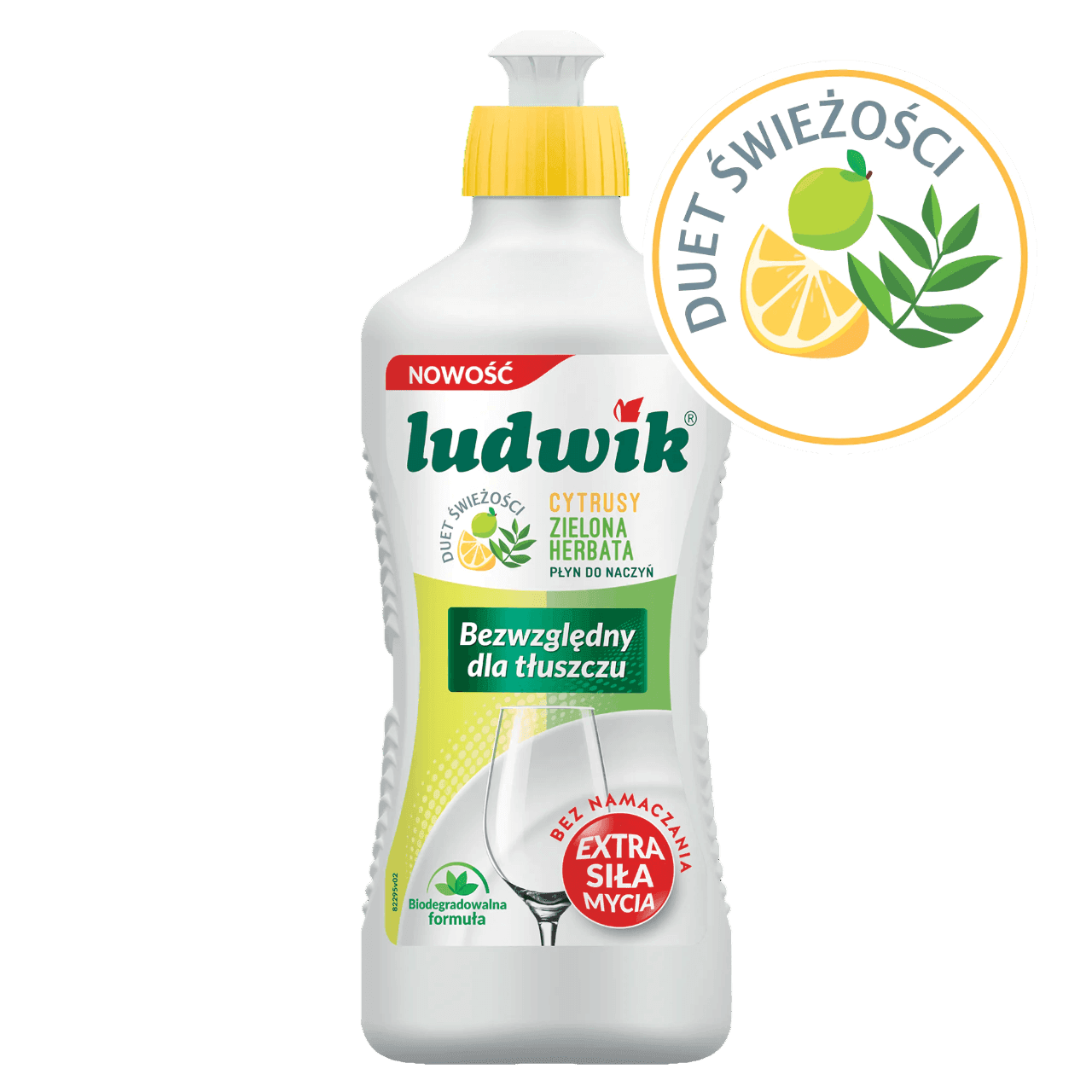 Течност за миене на съдове - цитруси със зелен чай