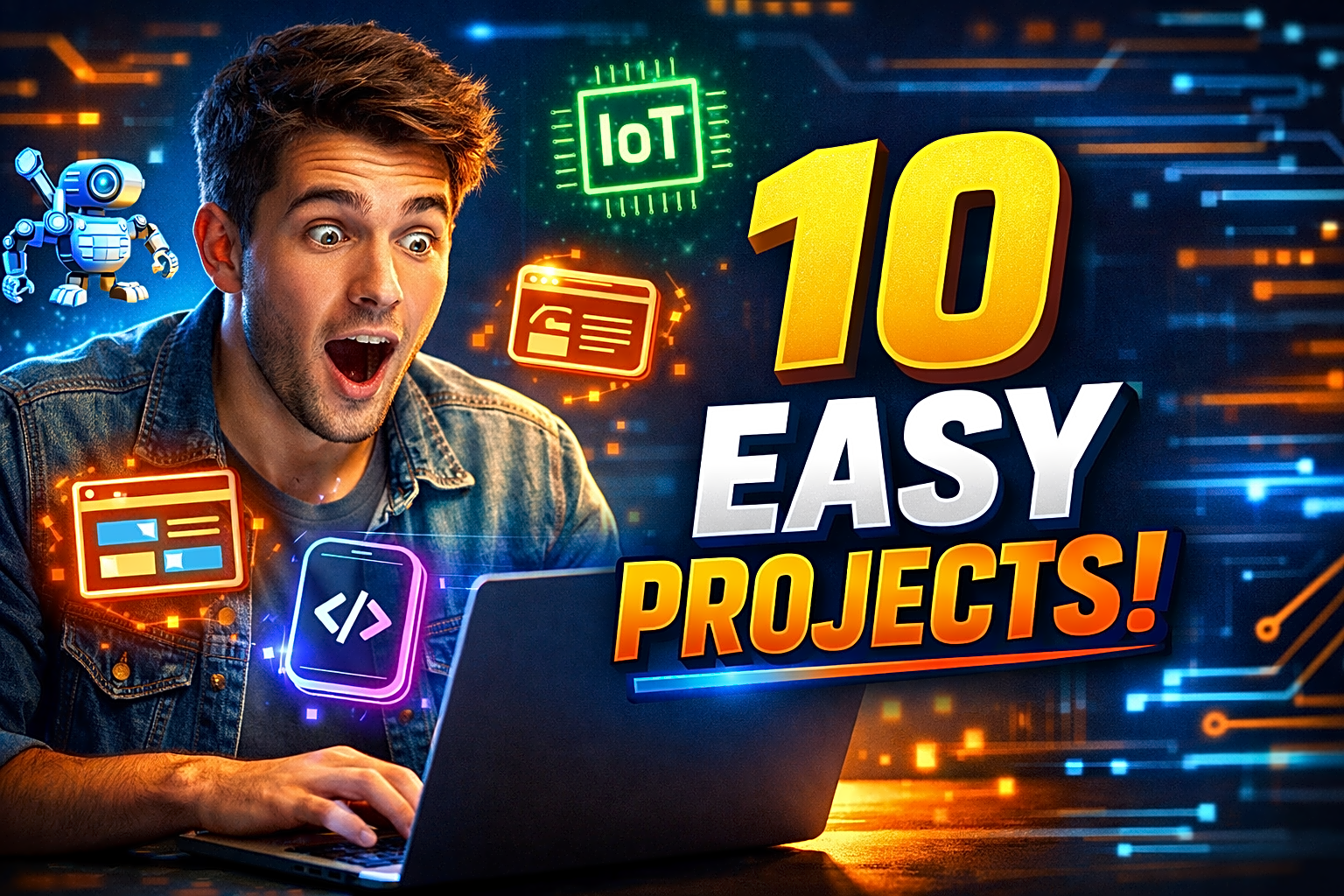 Top 10 Easy Final Year Projects for Beginners (2026 Guide)