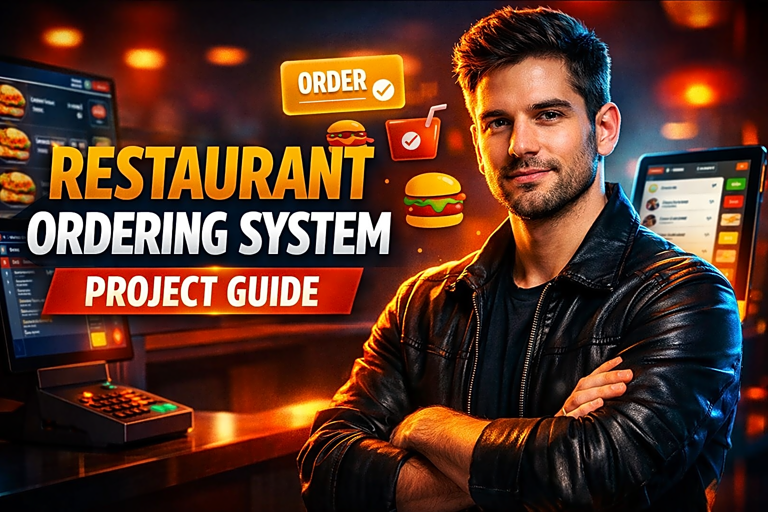 Restaurant Ordering System Project Guide for Final-Year Students (Modules, ER Diagram, Database & Viva Tips)