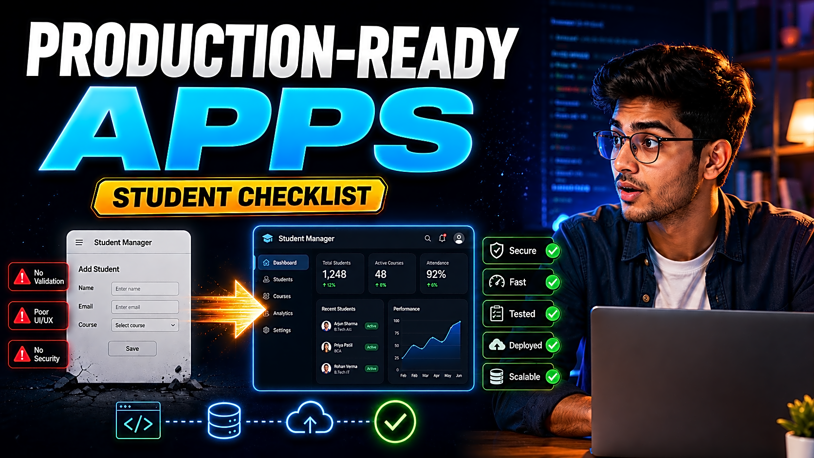 Building Production-Ready Applications: A Practical Student Checklist