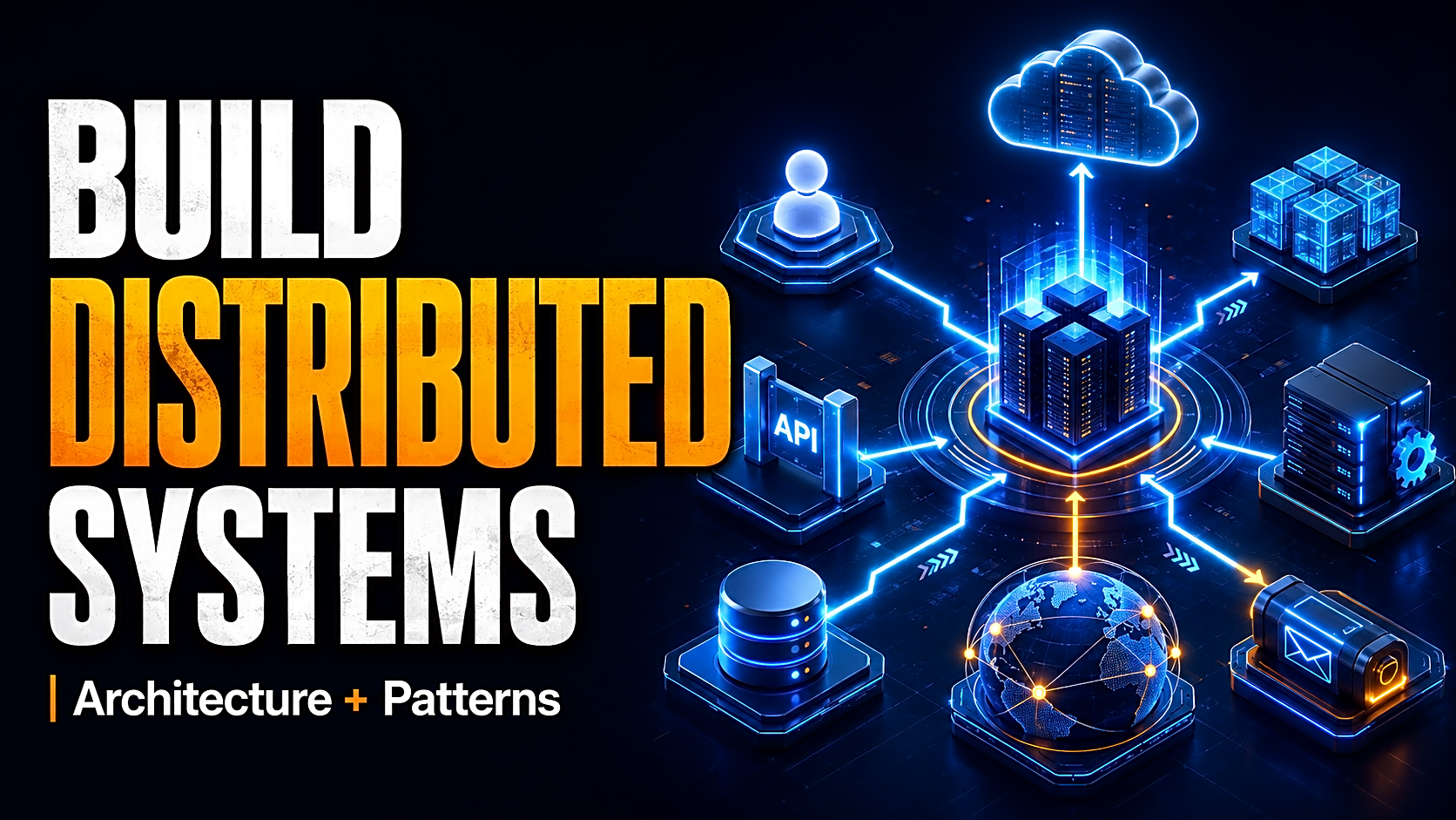 How to Build Distributed Systems: Architecture & Patterns — cover image