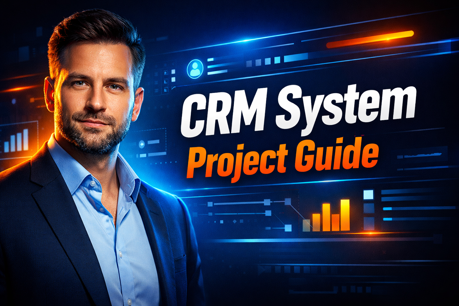 CRM System Project Guide for Final Year Students: Modules, ER Diagram, Tech Stack & Report Tips