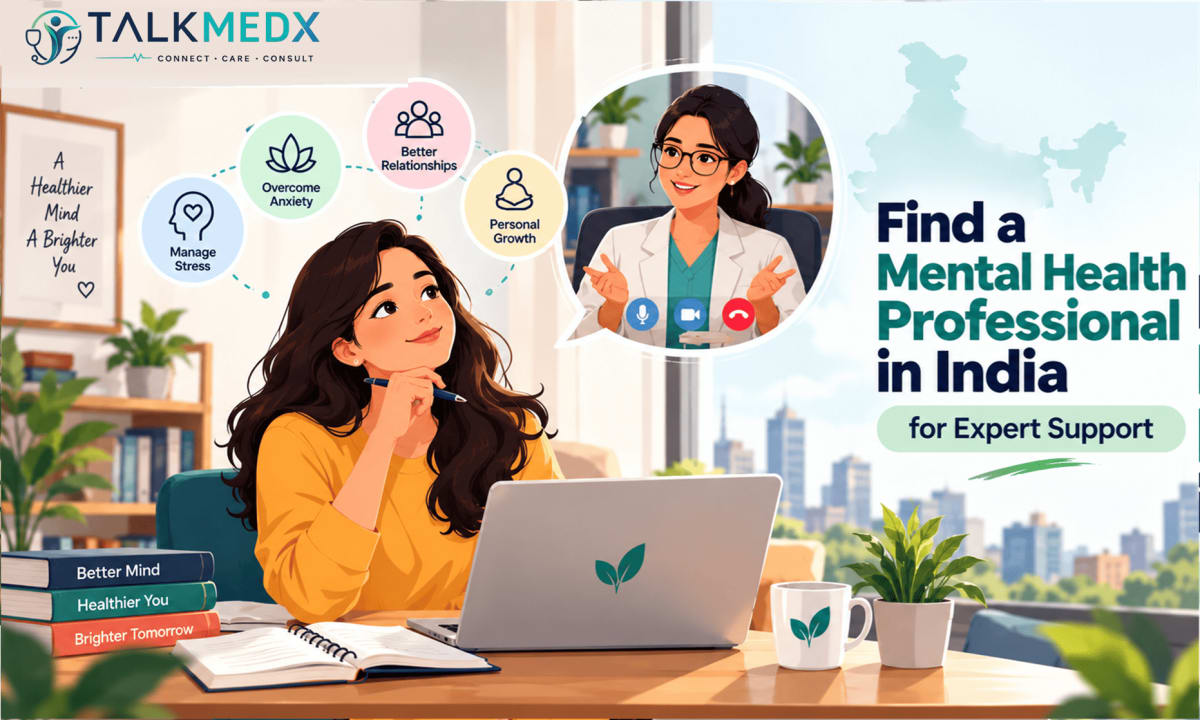 Find a Mental Health Professional in India for Expert Support