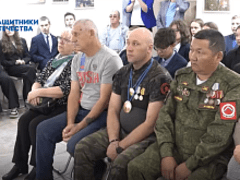 Встреча фронтовых товарищей в Усолье-Сибирском