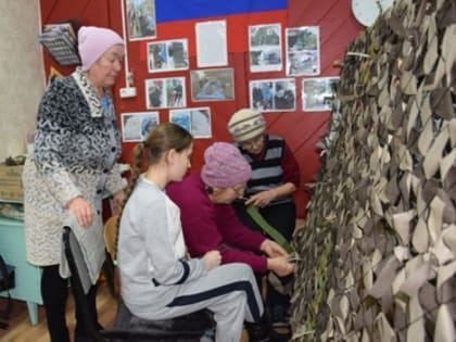 Батаминцы помогают СВОим