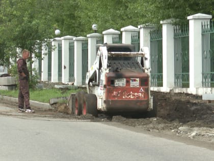 Незавершённое благоустройство комплекса 