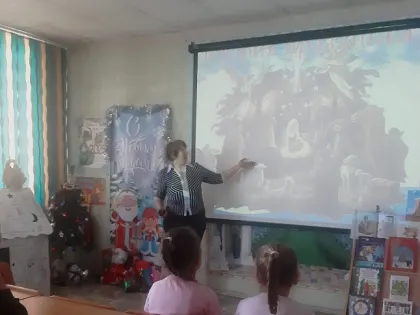 Погружение в мир рождественских традиций: как Детская библиотека № 7 провела мероприятие для детей