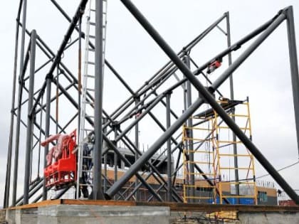На Камчатке строят самые высокие качели в России