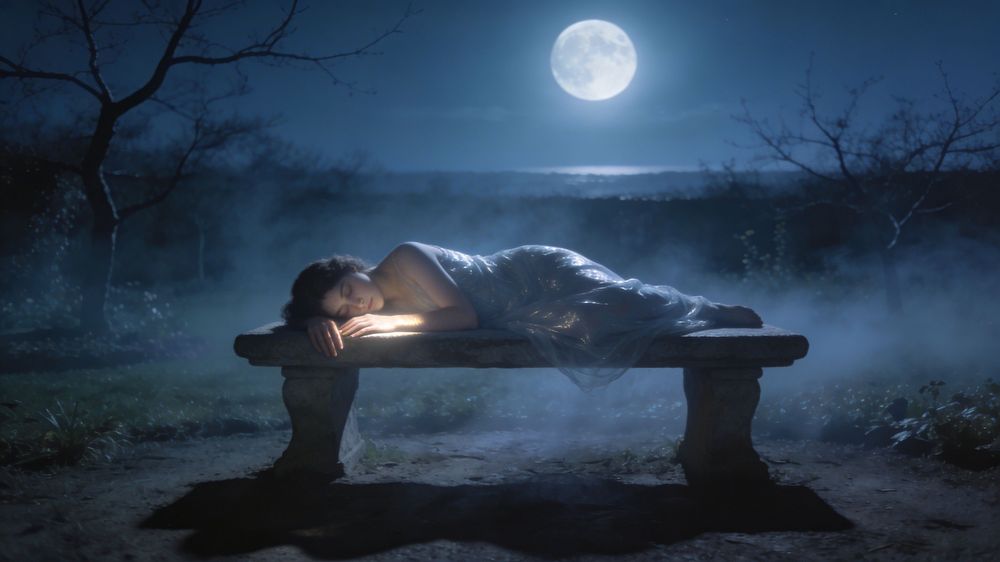 VIELLEICHT SCHLÄFT SIE