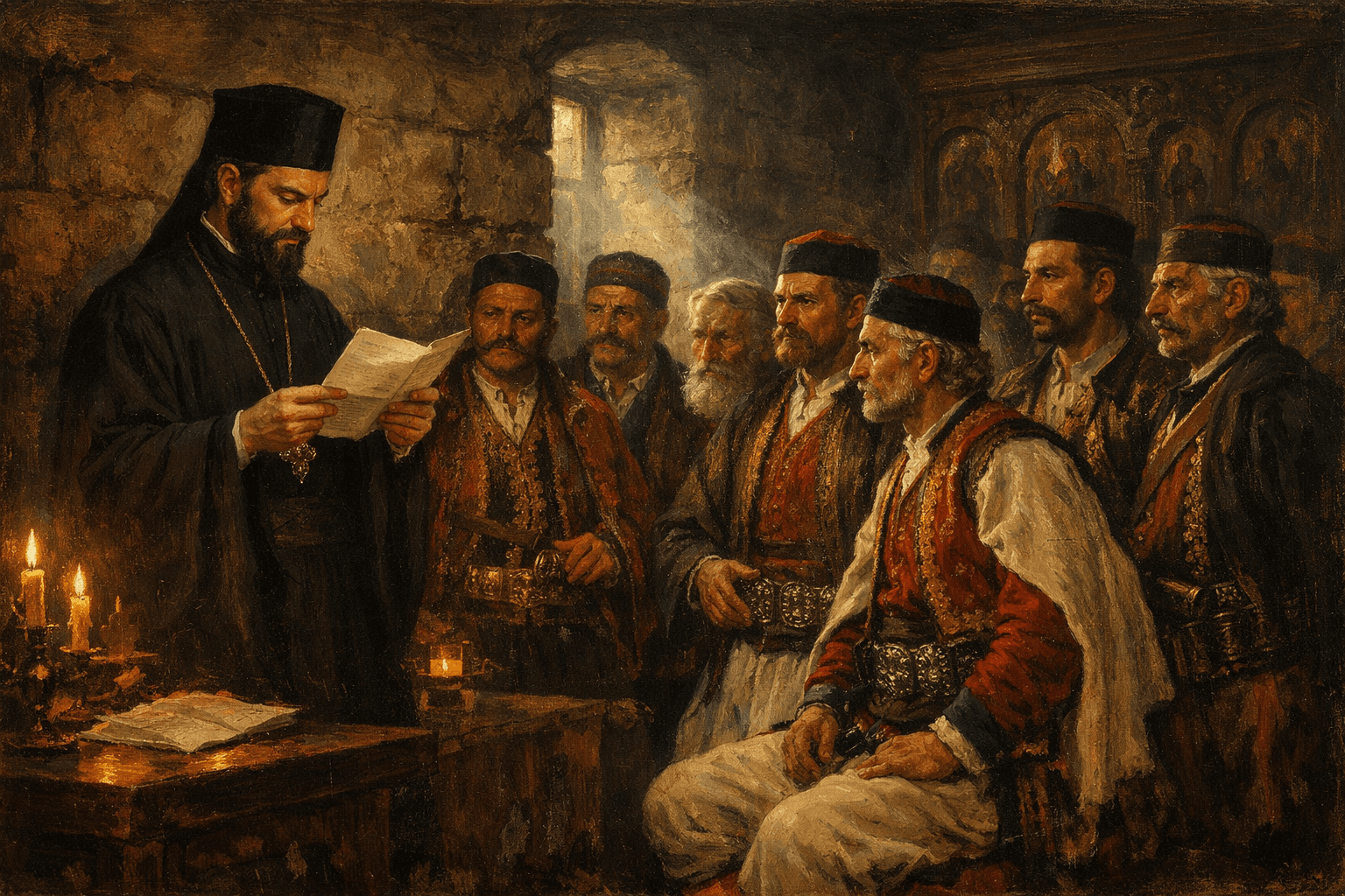 Gorski vijenac- Vezirivo pismo i odgovor vladike Danila