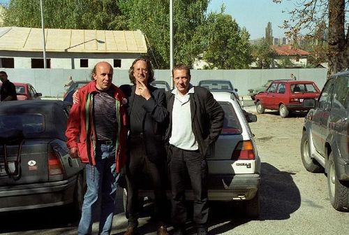 Zlatko Bocokić, Peter Handke i Tomas Dajhman 1999.