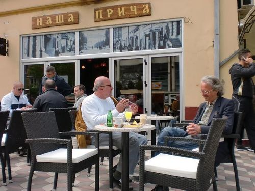 Zlatko Bocokić i Peter Handke u Porodinu 2011