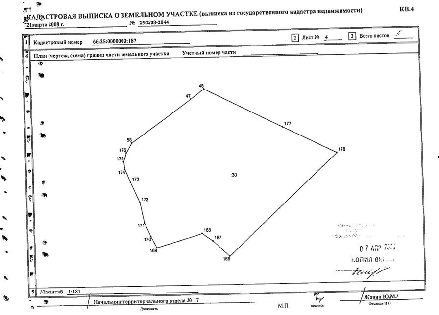 Кадастровый план территории росреестр