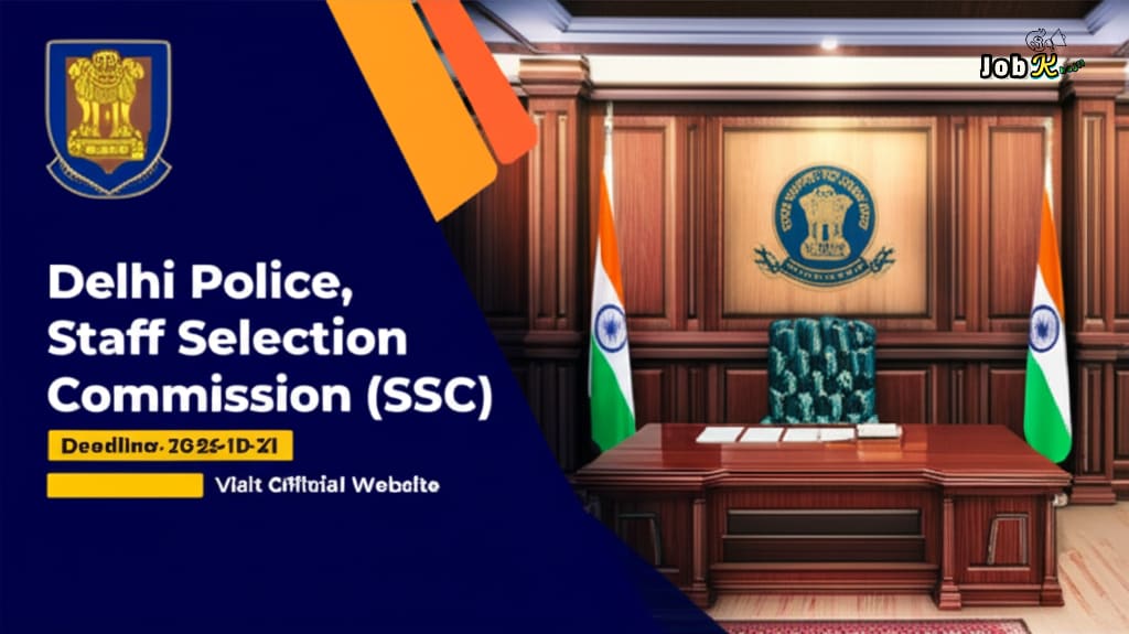SSC Constable Recruitment 2025 at Delhi Police - Apply Online