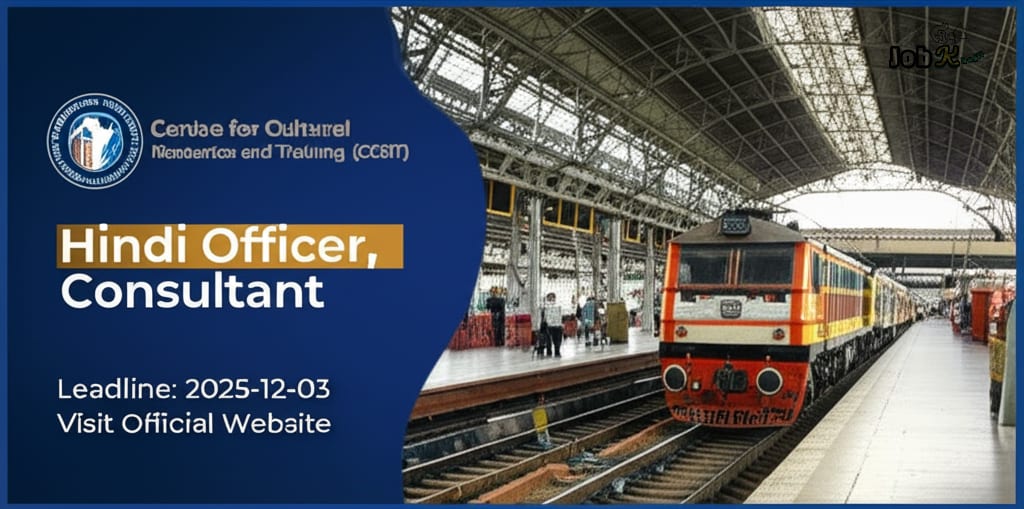 Hindi Officer & Consultant Recruitment at Centre for Cultural Resources and Training (CCRT)
