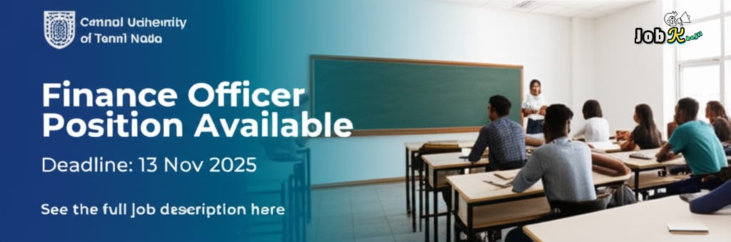 Finance Officer Recruitment at Central University of Tamil Nadu (CUTN)