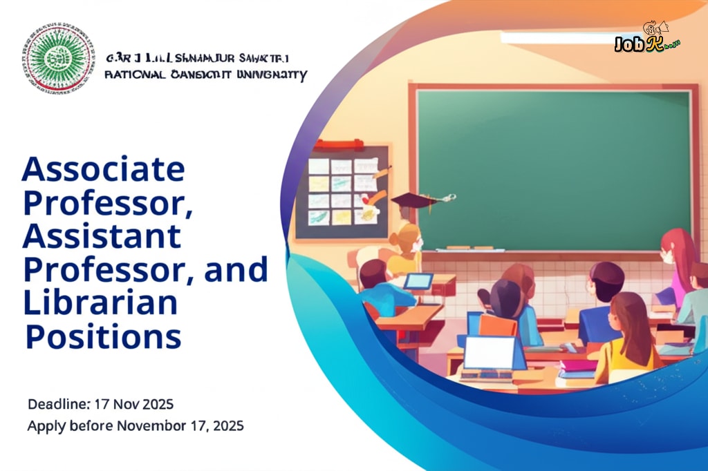 Teaching and Librarian Recruitment at SLBS National Sanskrit University (Advt. 03/2025)