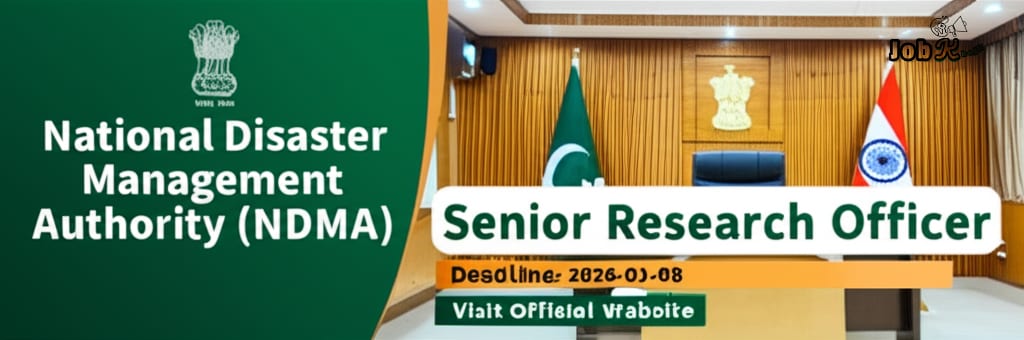 Senior Research Officer Recruitment at National Disaster Management Authority (NDMA)