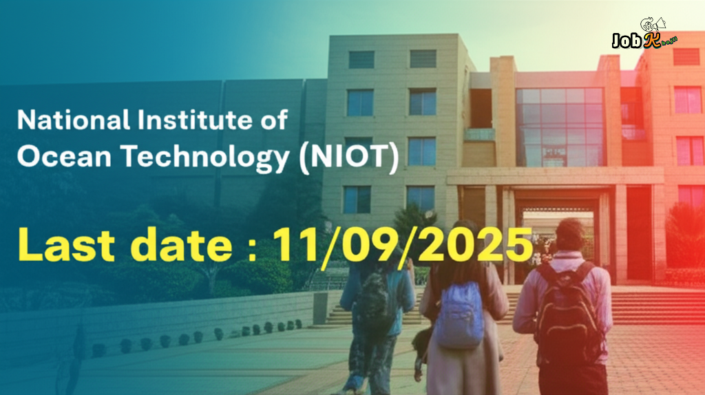 Post Doctoral Fellowship at National Institute of Ocean Technology (NIOT)