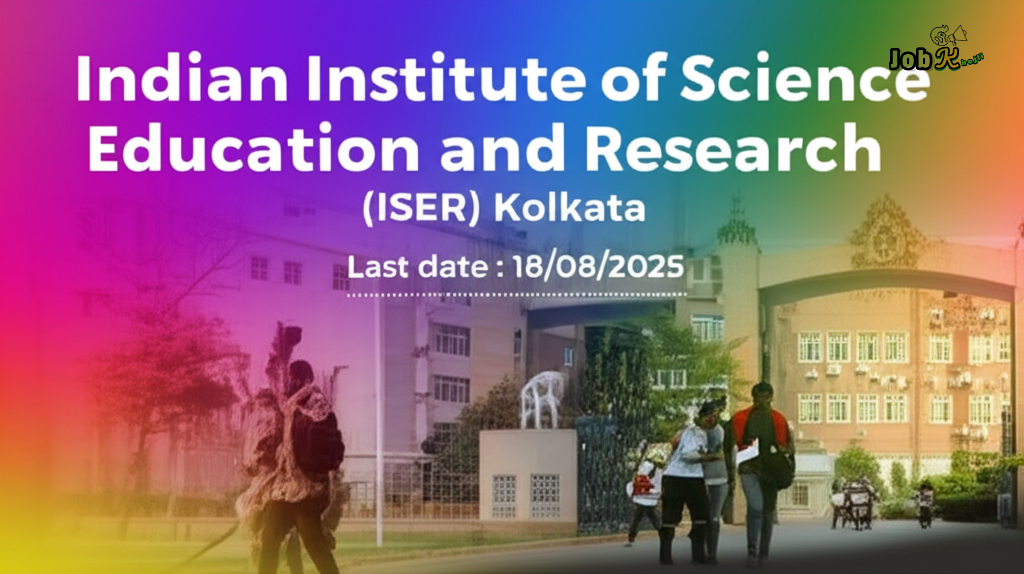 Deputy Registrar & Executive Engineer (Electrical) Vacancies at IISER Kolkata