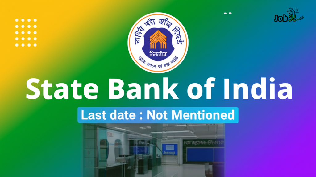 Junior Associates (Customer Support & Sales) Recruitment at State Bank of India