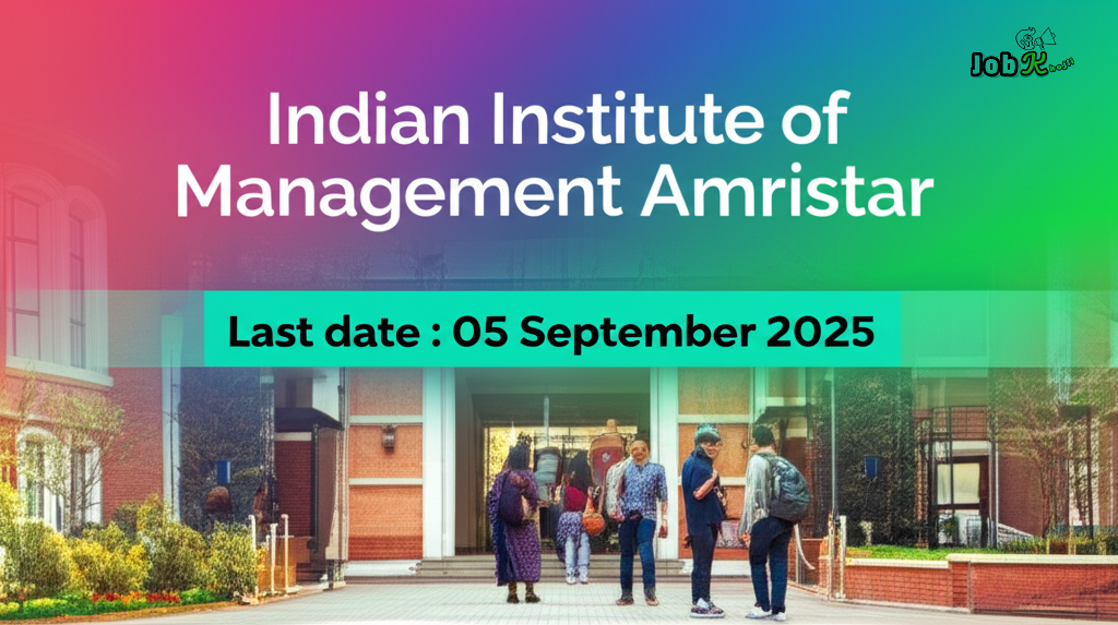 Non-Teaching Contractual Positions at IIM Amritsar