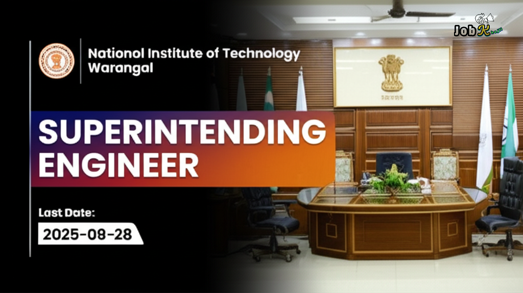 Superintending Engineer Job at National Institute of Technology Warangal
