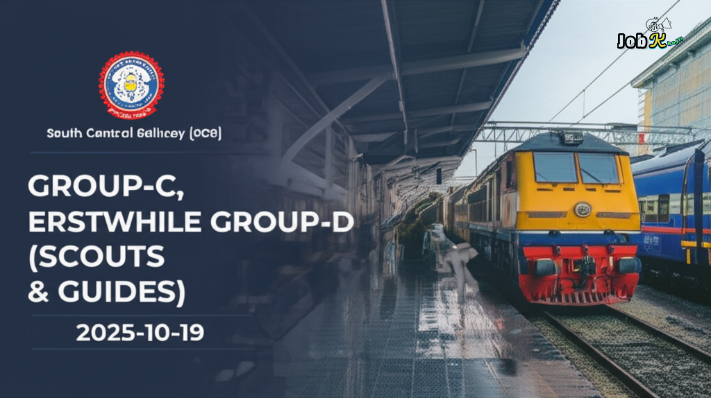South Central Railway Group-C & Group-D (Scouts & Guides) Recruitment 2025