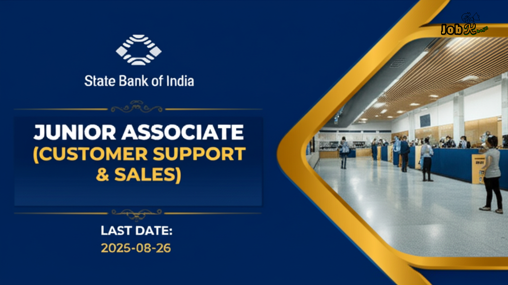State Bank of India (SBI) Junior Associate Recruitment 2025 | Apply for 6589 Posts