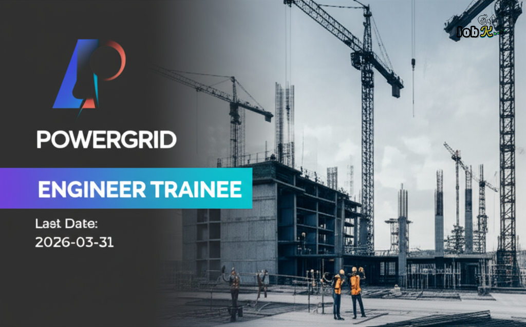 Engineer Trainee Recruitment 2026 at POWERGRID