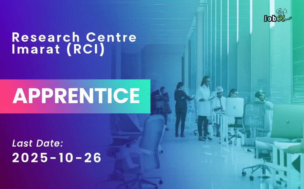 Apprentice Recruitment 2025 at Research Centre Imarat (RCI), Hyderabad
