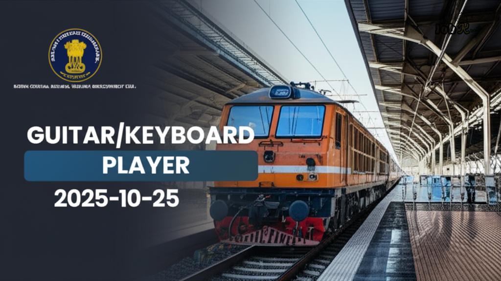 Recruitment Against Cultural Quota (Guitar/Keyboard) at North Central Railway 2025-26