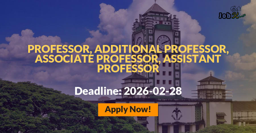 Faculty Recruitment - Professor, Associate Professor, Assistant Professor Jobs at SGPGIMS Lucknow