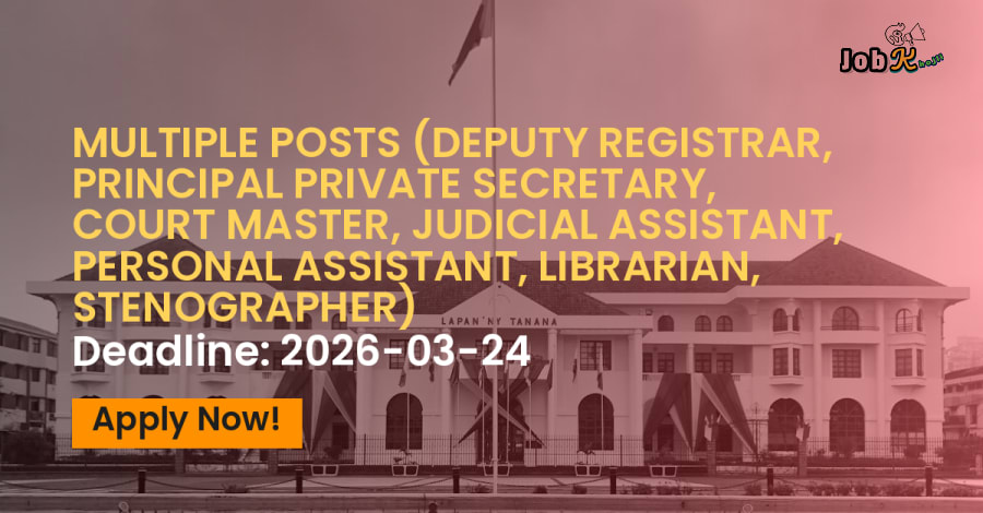 Multiple Vacancies (Deputy Registrar, PPS, Court Master, Judicial Assistant, PA, Librarian, Stenographer) at Appellate Tribunal for Electricity (APTEL)