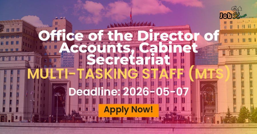 Multi-Tasking Staff (MTS) Recruitment via Deputation at Cabinet Secretariat, New Delhi