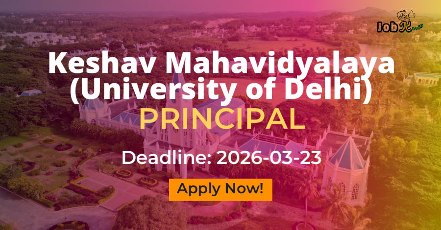 Principal Recruitment at Keshav Mahavidyalaya (University of Delhi)