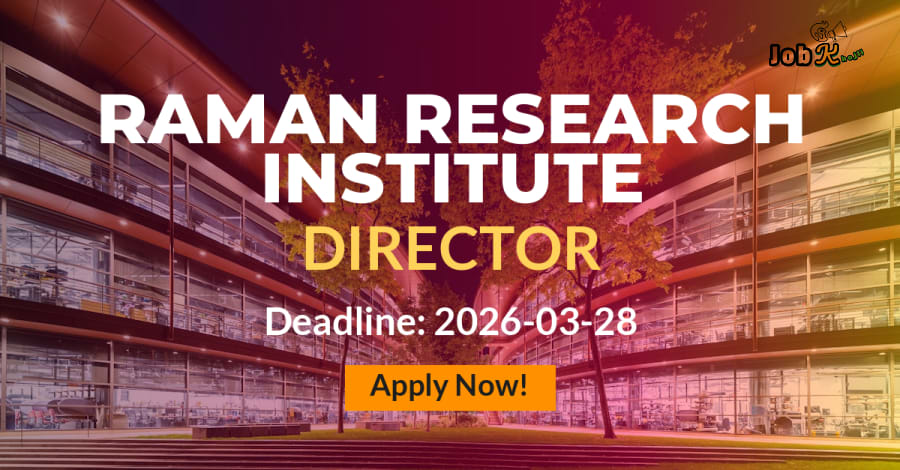 Director Recruitment at Raman Research Institute, Bengaluru
