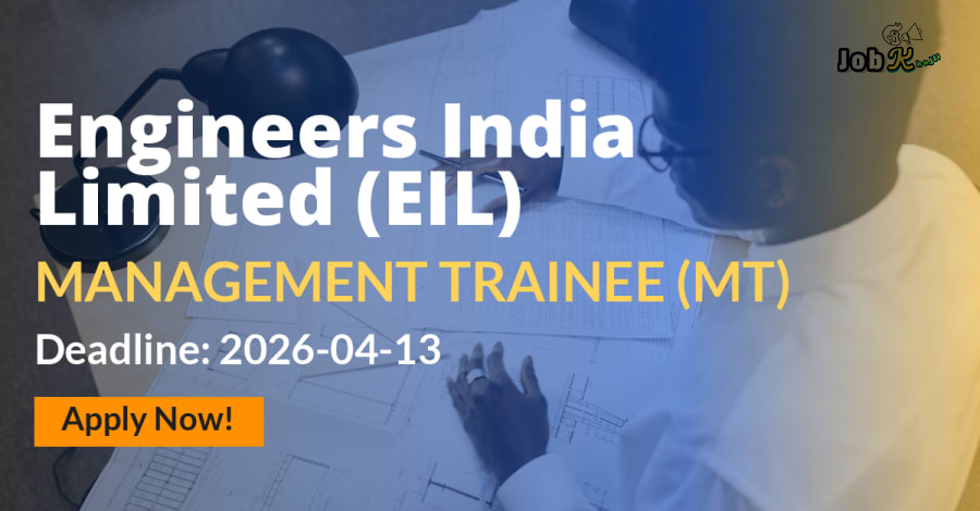 Management Trainee Recruitment 2026 at Engineers India Limited (EIL) via GATE 2026