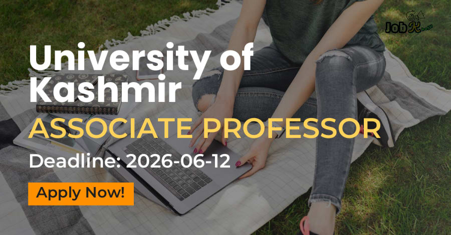 Associate Professor Recruitment at Population Research Centre, University of Kashmir