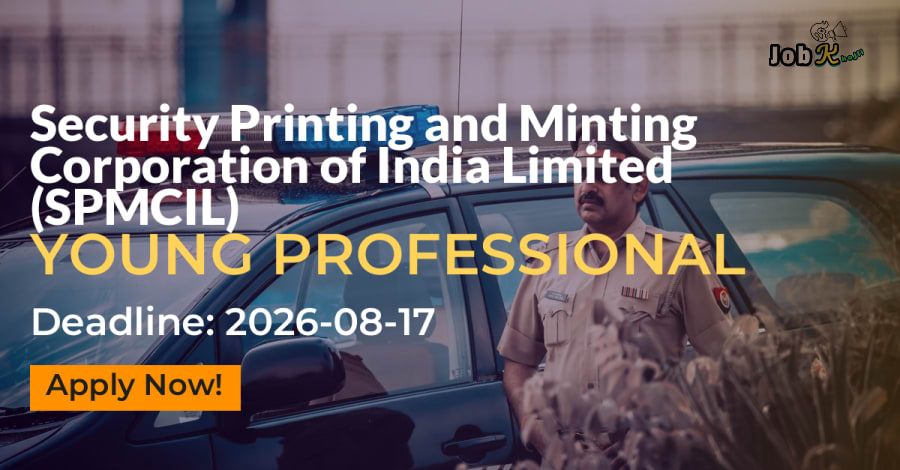 Young Professionals Recruitment at SPMCIL: Legal, Finance, Technical & Cyber Security Roles